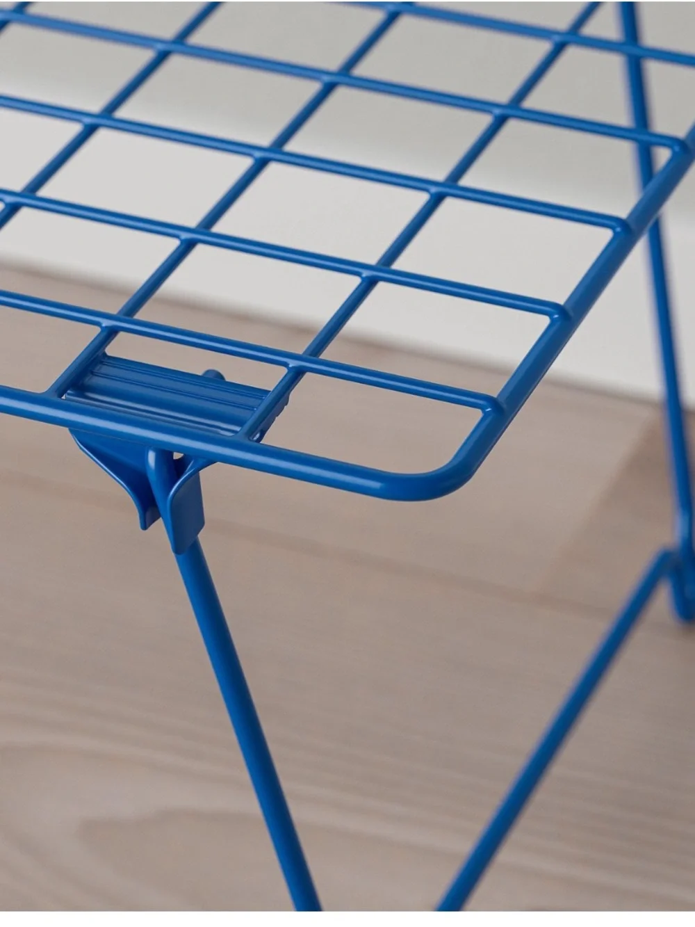 IKEA GREJIG Grey Wire Shelf / Shoe Rack • Stackable Storage • NWT